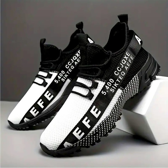 Men's High-Top Lace-up  Athletic Shoes - Shock-absorbing/Breathable Size 11 - Picture 1 of 1